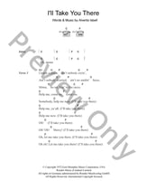 I'll Take You There Guitar and Fretted sheet music cover